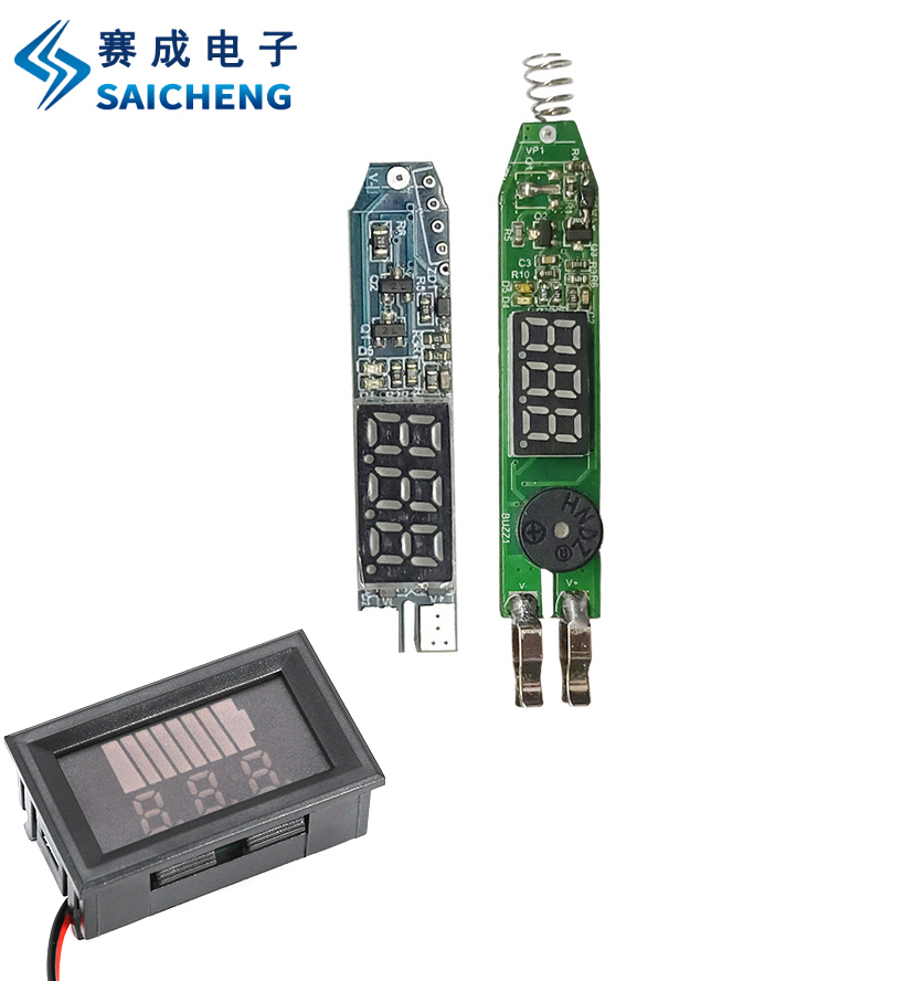 鋰電池電壓測量儀電路板開發